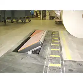 Flush Floor Roll Kickers and Roll Catchers