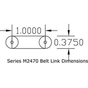 Series M2470 Flat Top Belts