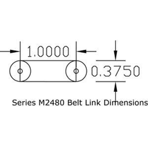 Series M2480 Grid Top Belts